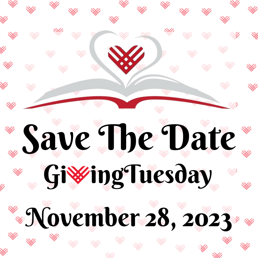 image saying save the date giving tuesday november 28, 2023